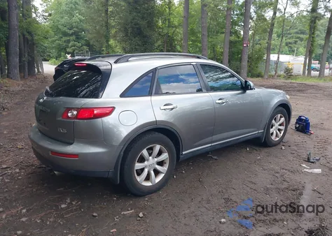2005 Infiniti Fx35 from USA, damaged, VIN JNRAS08UX5X105553